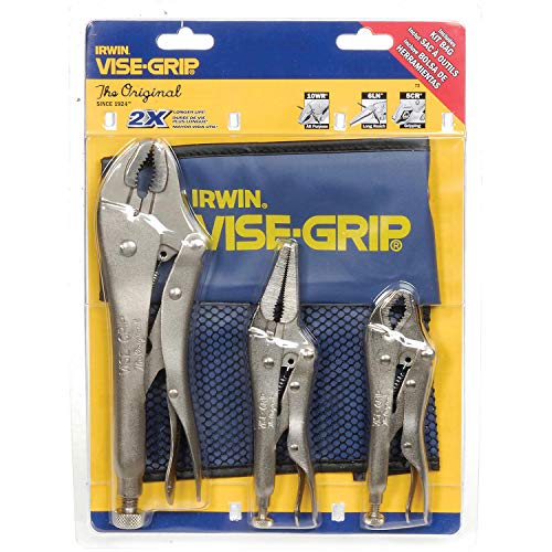 Locking Pliers Set by IRWIN HANSON – One Size, Metal, Multi