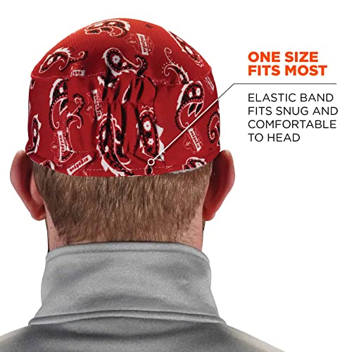 Ergodyne Red Western / Western / 1 Skullies & Beanies
