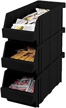 Cambro 5412 CBP110 Organizer (5"x 12"x 4-1/4") Black Polyethylene - Case of