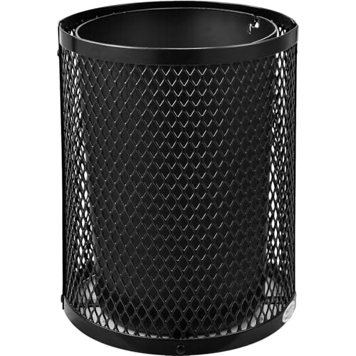 Global Industrial Green / 23.5 inches (Diameter) x 40 inches (Height) / Industrial Trash, Recycling & Compost