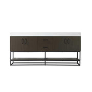 Caroline Bathroom Vanity Mocha Brown by Lighting Design – Wood, Mocha Brown, Model 5608963