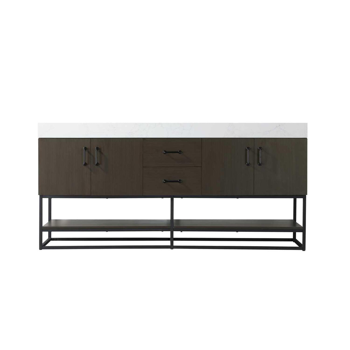Caroline Bathroom Vanity Mocha Brown by Lighting Design – Wood, Mocha Brown, Model 5608963