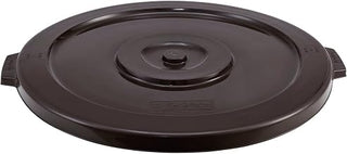 Global Industrial Plastic Trash Can Lid, 44 Gallon, Brown