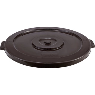 Plastic Trash Can Lid by Global Industrial – 44 Gallon, Plastic, Brown, Model XDW-007-1-BN