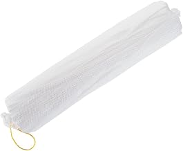 New Pig SKM413 Polyester Mesh Skin Sump Skimmer, 3.25 Gallon Absorbency, 8" Diameter x 30" Length, White (Box of 6)