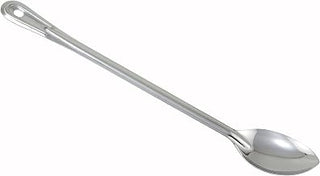 Winco 21" Solid Stainless Steel Basting Spoon
