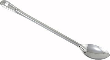 Winco 21" Solid Stainless Steel Basting Spoon