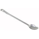 21" Solid Stainless Steel Basting Spoon by Winco – 21", Stainless Steel, Silver, Model BSON-21