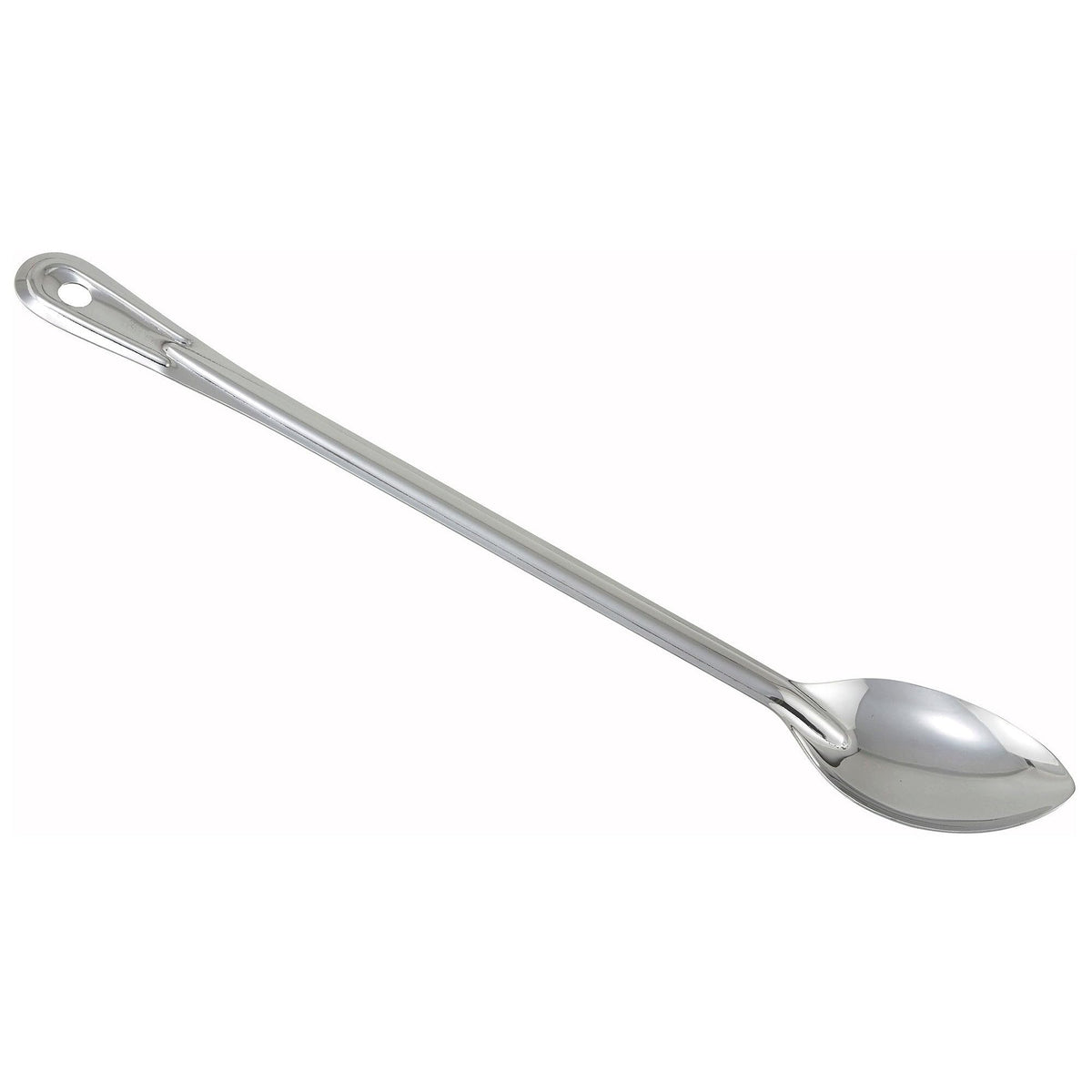 Winco 21" / Solid / Silver Cooking Spoons