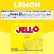 Jell-O Lemon / 3 Ounce (Pack of 4) / 1 Gelatin