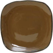 Tuxton China GAJ-501 Plate, 9", Square, Microwave and Dishwasher Safe, Oven Proof, Fully Vitrified, Ceramic, TuxTrendz, Artisan, Mojave, Pack of 12