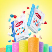 Albanese Firecracker Bears / 7 Ounce (Pack of 6) / Red, White, Blue Gummy Candy