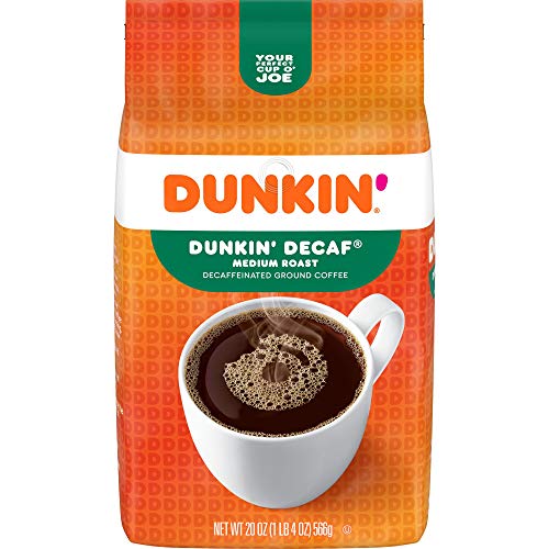 Dunkin' Dunkin' Decaf / 20 Ounce (Pack of 1) / 1 Ground Coffee