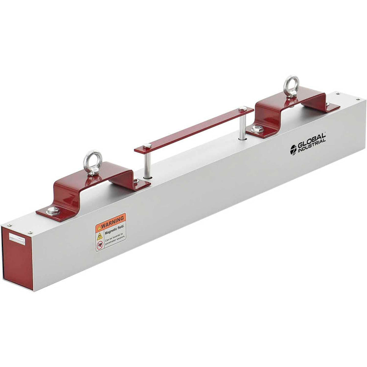 Global Industrial 3"L x 36"W x 3"H / Silver / Industrial Magnetic Sweepers
