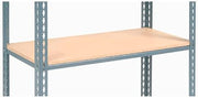 Global Industrial Additional Shelf Level Boltless Wood Deck 36"W x 12"D, Gray