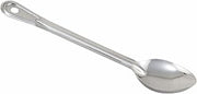 Winco BSOT-13 Solid Stainless Steel Basting Spoon, 13-Inch,Medium | Dishwasher safe, Restaurant service, Great for Cooking, Buffet Service, Food Preparation and Serving