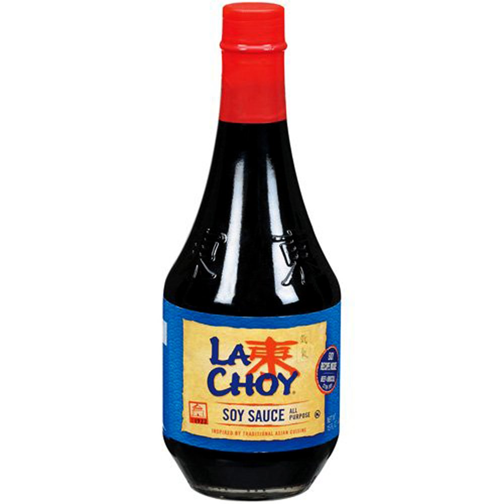 All Purpose SOY SAUCE Asian Cuisine 15oz (8 pack) by La Choy – Large Pack, Pack of 8