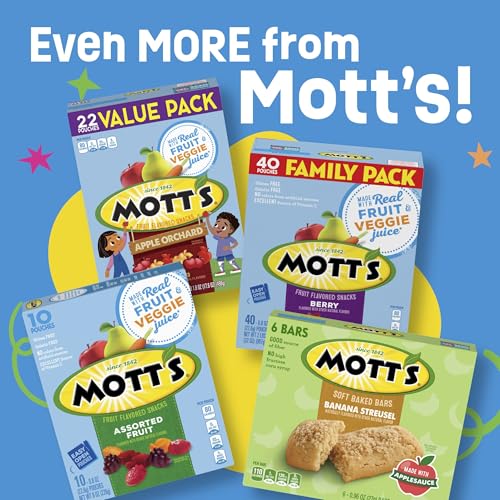 Mott's 40 Count (Pack of 4) / 1 / 4 Fruit Snacks