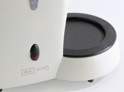 Single 5 M 720-1 Coffee Filter Machine by Melitta – 5 Tassen, 1.2 liters, Glass, White/Grey, Model M720-1/1