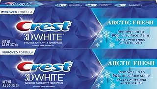 Crest 3D White Arctic Fresh Whitening Toothpaste, 3.8 oz (107g) - Pack of 2
