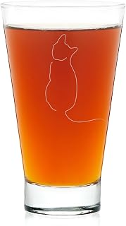 Libbey Modern Pets Simon Tumbler Drinking Glasses, 14 ounce, Set of 4