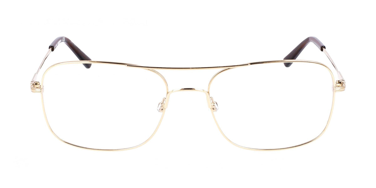 Eyeglasses H 6060 710 Shiny Gold by Flexon – 56/19/145, Cellulose, Shiny Gold, Model H6060
