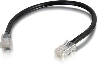 C2G/Cables to Go 22683 Cat5E Non-Booted Unshielded (UTP) Network Patch Cable, Black (5 Feet/1.52 Meters)