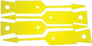 John Dow Industries 086Y Yellow Disposable Key Tag, 1 Pack