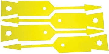John Dow Industries 086Y Yellow Disposable Key Tag, 1 Pack
