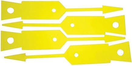 John Dow Industries 086Y Yellow Disposable Key Tag, 1 Pack
