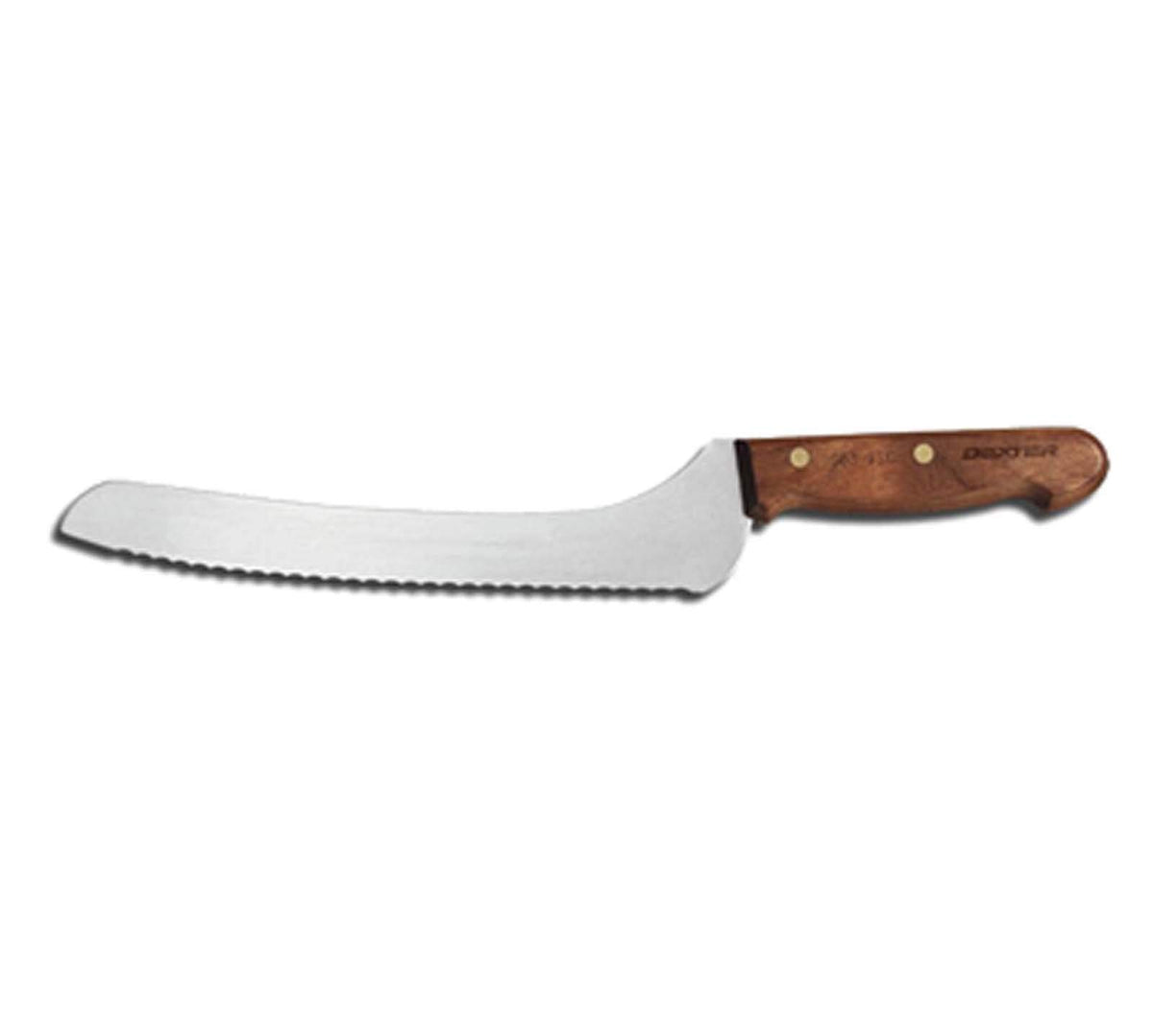 Russell Dexter-Russell (13390) 9" Offset Scalloped Edge Slice – 9", steel, Model S63-9SC-PCP