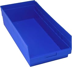 Quantum Storage Systems QSB216BL STORE-MORE Part Organizer Blue Bins 24" L x 12" W x 6" H 6 Pack