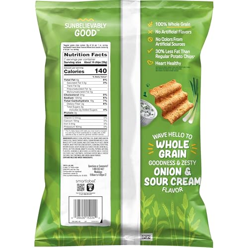 Sunchips French Onion / 7 Ounce (Pack of 1) / 1 Chips & Crisps