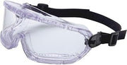 Honeywell Uvex by 11250810 V-Maxx Safety Goggle Indirect Vent, Neoprene Headband, Clear Lens with Fog-Ban Anti-Fog Coating