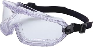 Honeywell Uvex by 11250810 V-Maxx Safety Goggle Indirect Vent, Neoprene Headband, Clear Lens with Fog-Ban Anti-Fog Coating