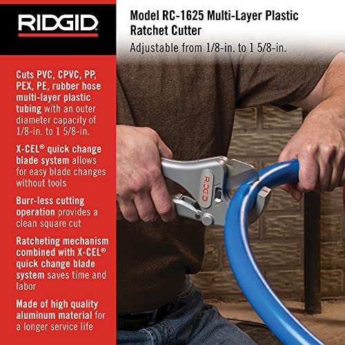 RIDGID Cutter + Cutter, Small / 1 Pipe Cutters