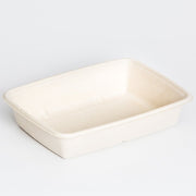 TerraPac 30 oz Natural by Sabert – 30 oz., 30.0 ounces, Molded Fiber Pulp, Natural, Model 46130F300N
