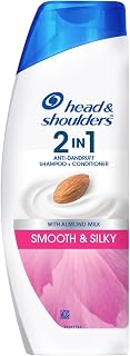 Head & Shoulders Smooth and Silky 2-in-1 Anti Dandruff Shampoo + Conditioner (180ml)
