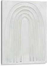 Canvas Lab | Arcobaleno Bianco I by Emma Scarvey | 36 x 48 in | Canvas Print Wall Art