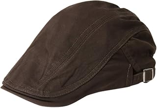 𝗹vy Cap Weave Linen-Like Cotton Cabbie Newsboy Hat Men's Cotton Flat 𝗹vy Gatsb𝐲 Newsboy Driving Hat Cap