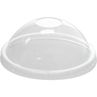 Karat C-KDL116-PET 16 oz 112mm PET Food Container Dome Lids (Case of 1000)