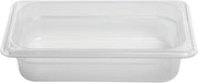 Cambro 1/4 Size Translucent Polypropylene Food Pan - 2 1/2"D