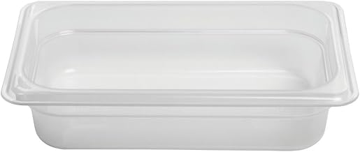 Cambro 1/4 Size Translucent Polypropylene Food Pan - 2 1/2"D