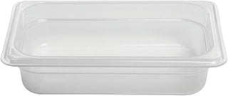 Cambro 1/4 Size Translucent Polypropylene Food Pan - 2 1/2"D