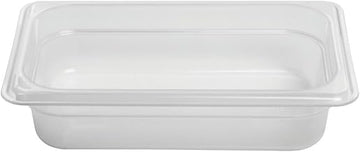 Cambro 1/4 Size Translucent Polypropylene Food Pan - 2 1/2"D
