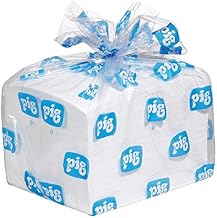 New Pig 20" x 15" Heavy Absorbent Mat Pad for Oil Only/Petroleum, White; PK100 - MAT403