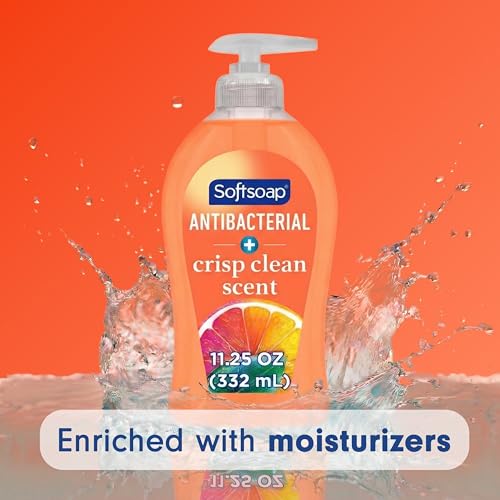 Softsoap Crisp Clean / 11.25 Fl Oz (Pack of 6) / 1 Hand Wash