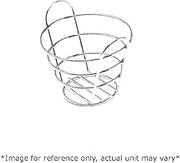 G.E.T. 4-22782 Stainless Steel Bucket Basket, 6-1/4" Diameter x 4-1/4"H, Case of 12