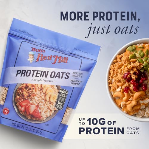 Bob's Red Mill Protein Oats / 32 Ounce (Pack of 1) / No Color Oatmeal