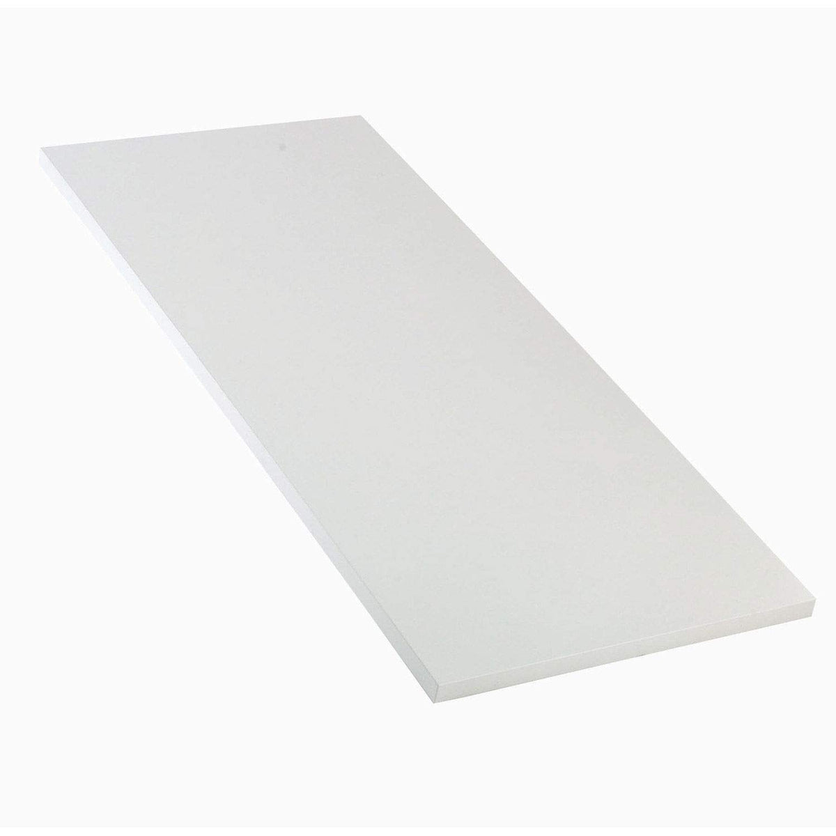 Workbench Top - Plastic Laminate Square Edge by Global Industrial – 30"L x 48"W x 1.5"H, Plastic Laminate, Light Gray, Model 601149
